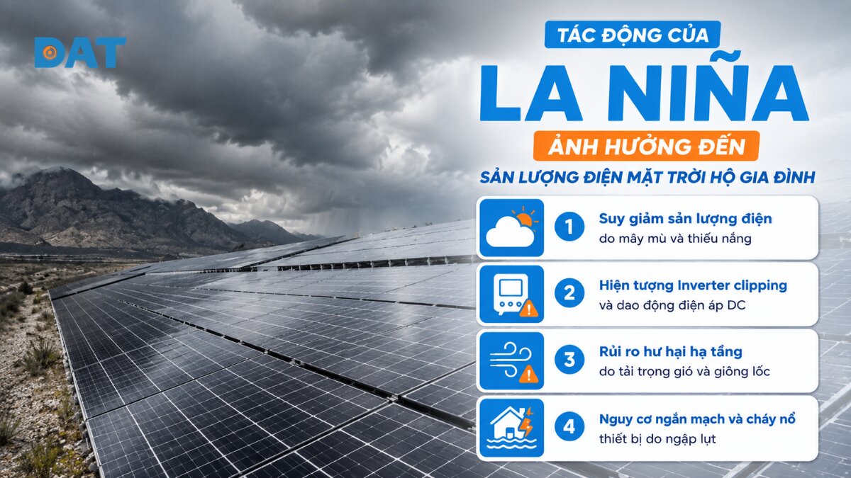 4 tác động của La Niña ảnh hưởng đến sản lượng điện mặt trời hộ gia đình.jpg