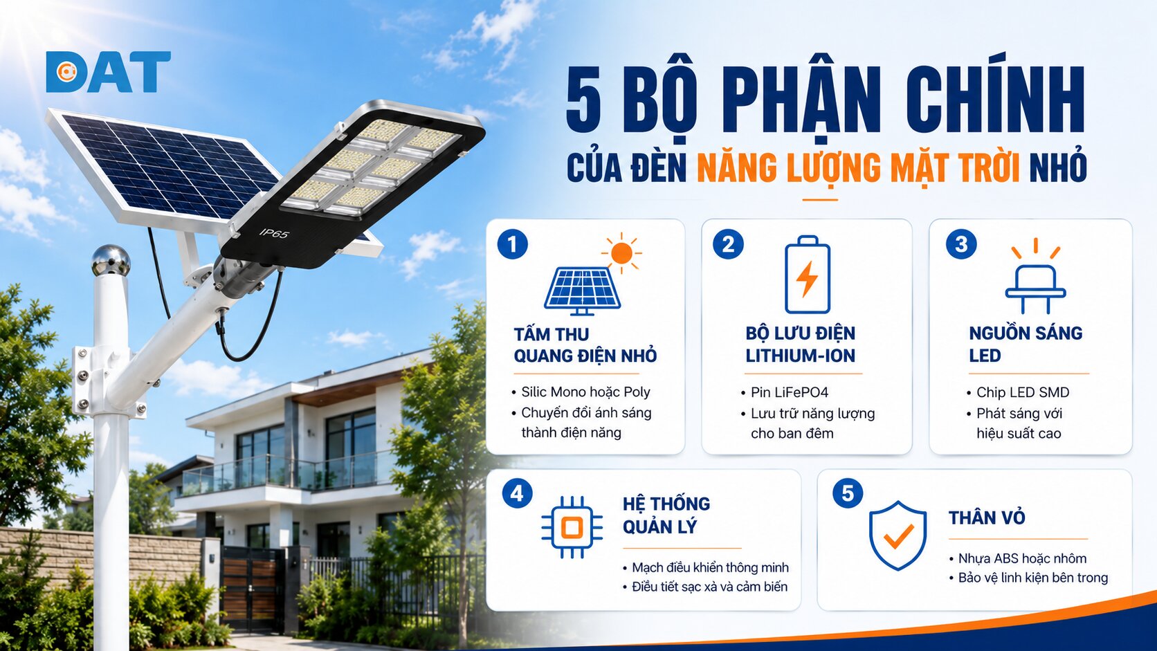 5 bộ phận chính của đèn năng lượng mặt trời nhỏ.jpg