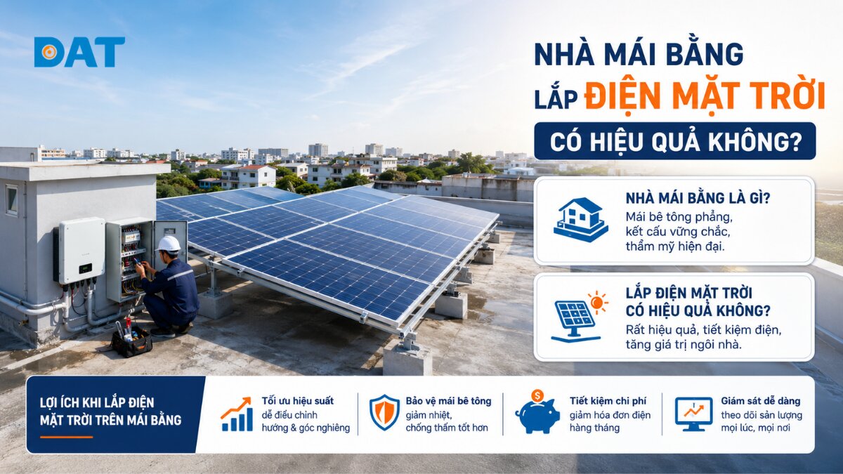 Nhà mái bằng là gì_ Lắp điện mặt trời có hiệu quả không.jpg