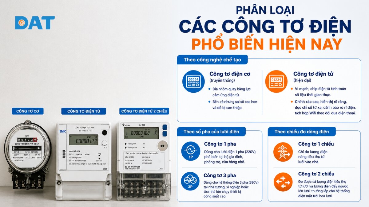Phân loại các công tơ điện phổ biến hiện nay.jpg