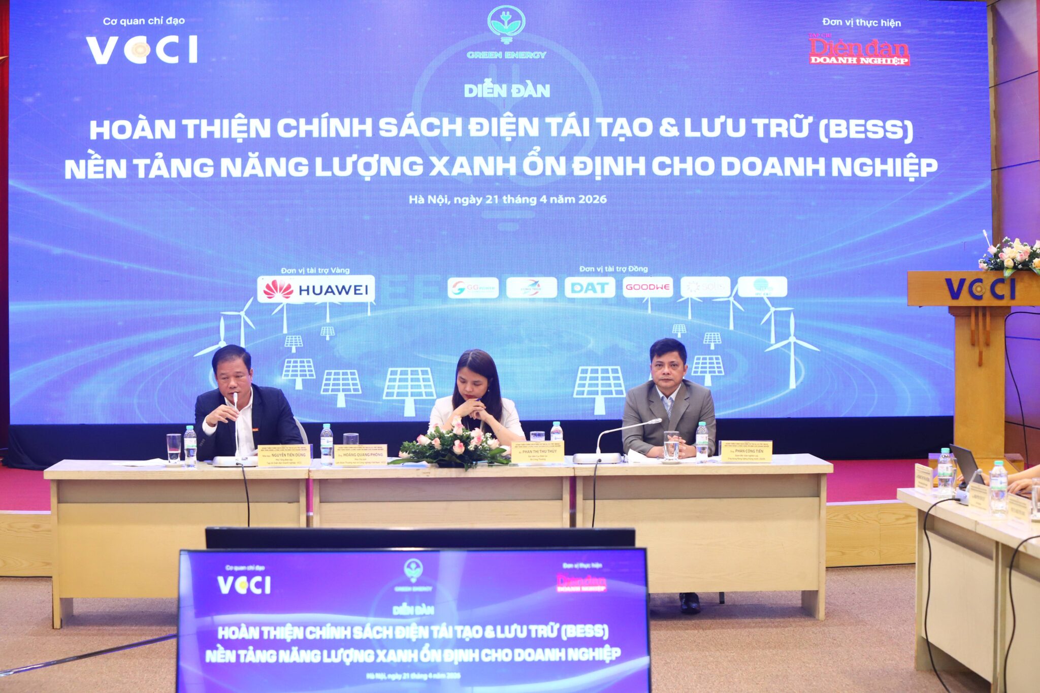 DAT GROUP TẠI DIỄN ĐÀN THÚC ĐẨY HOÀN THIỆN CHÍNH SÁCH NĂNG LƯỢNG XANH TẠI VIỆT NAM